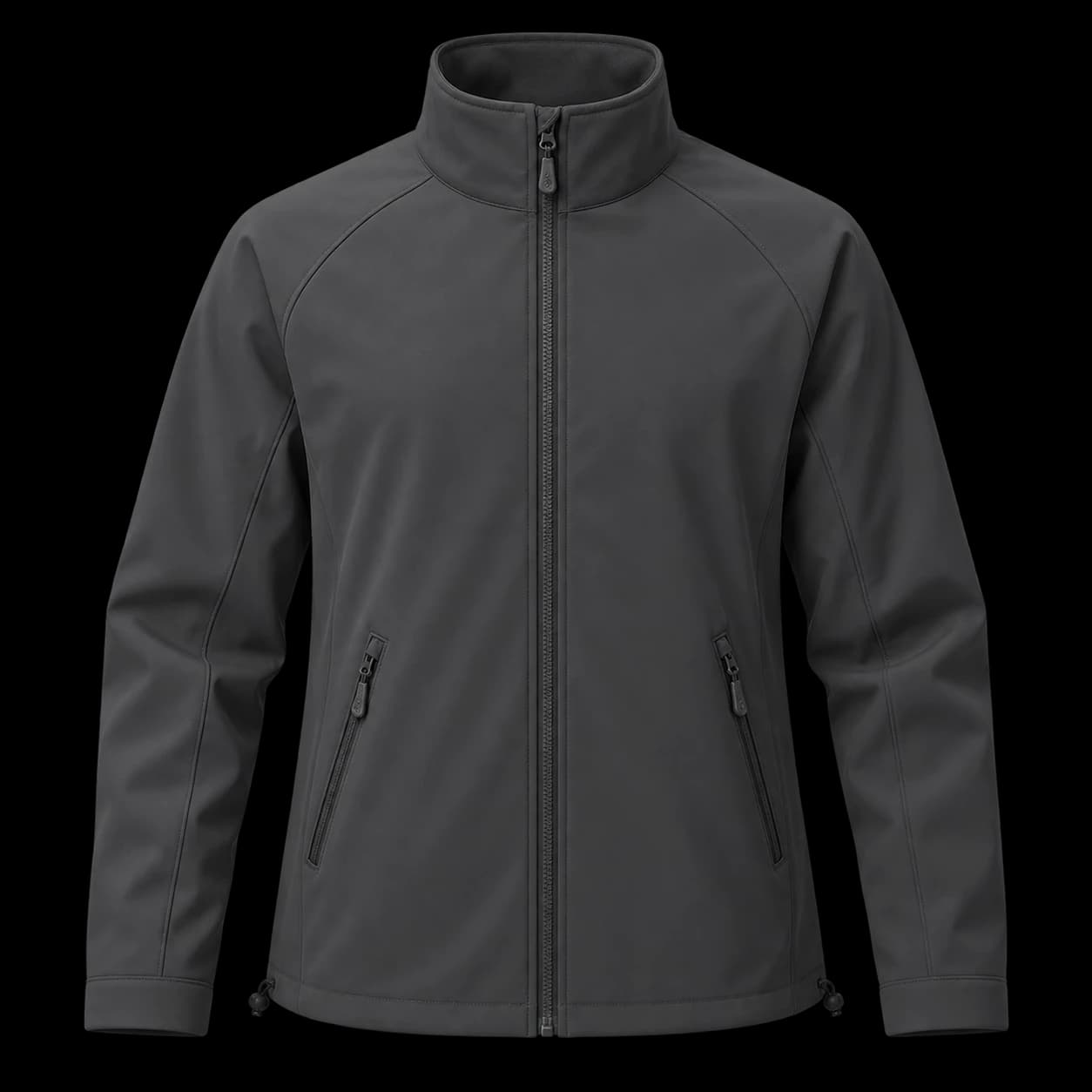 Stand-Collar Raglan Softshell Jacket jacket and outerwear in china manufacturer - Forthright factory production detail