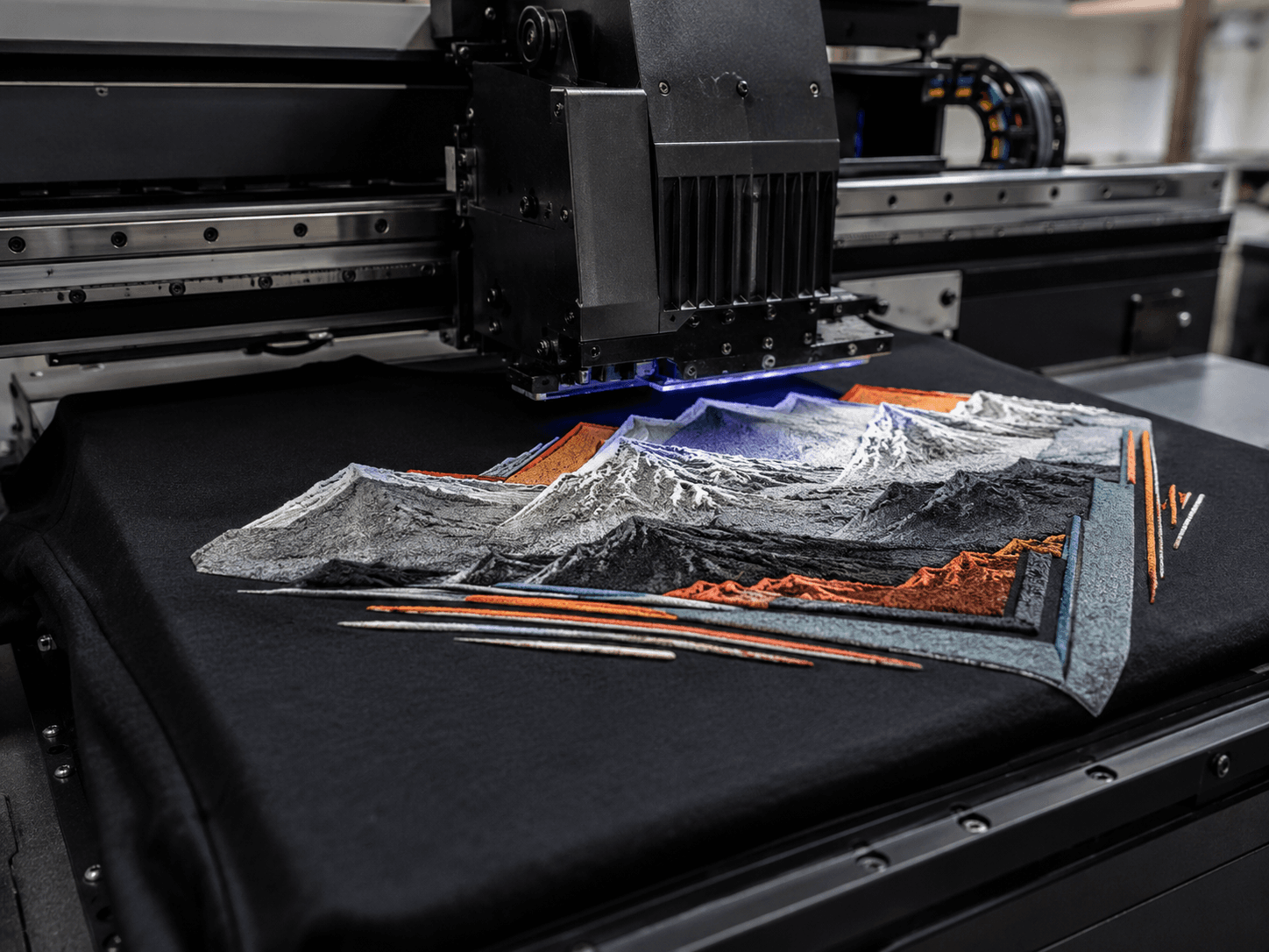 Team 01 3D Direct Print craft detail