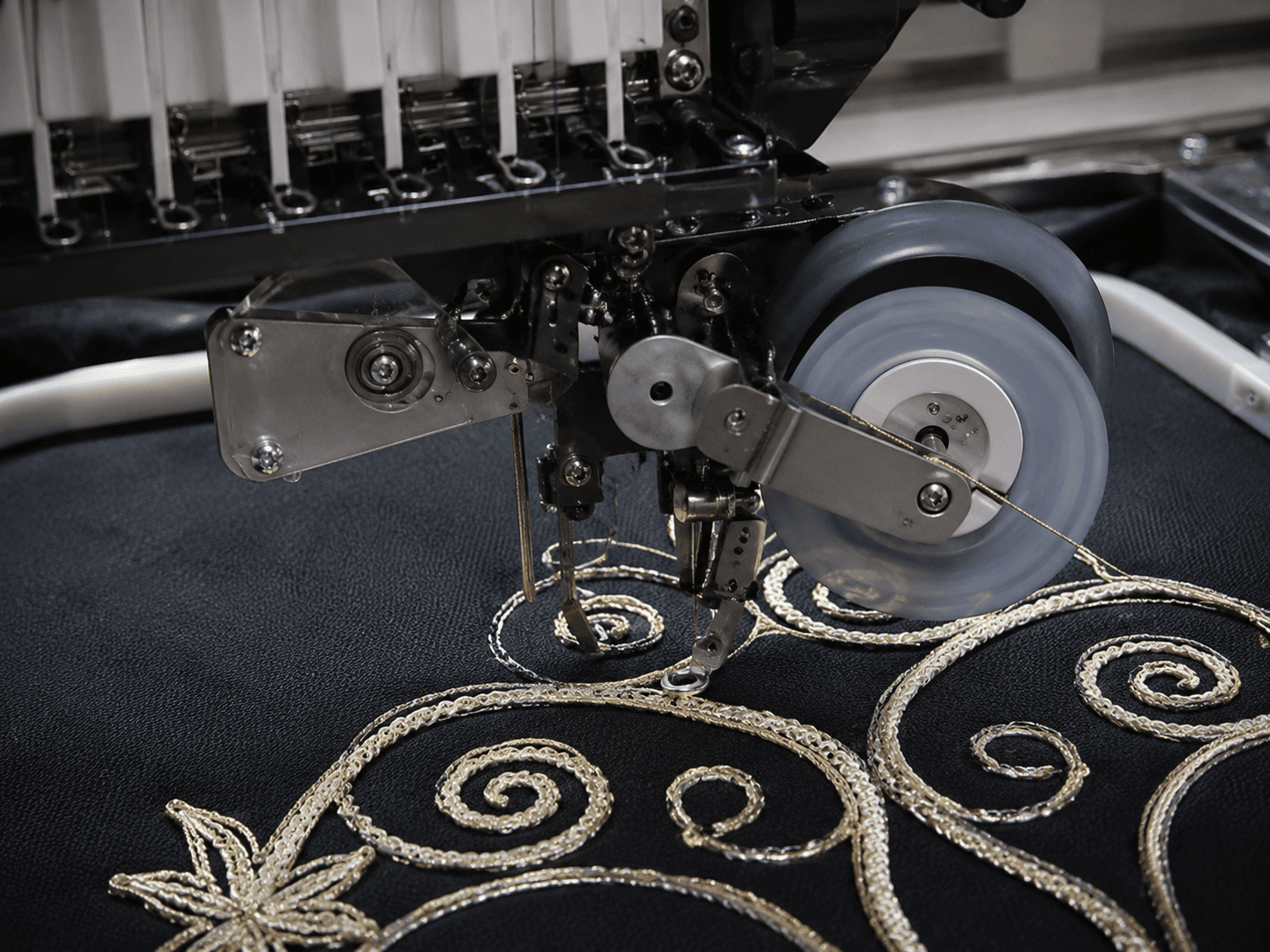 Team 01 Cord Embroidery craft detail