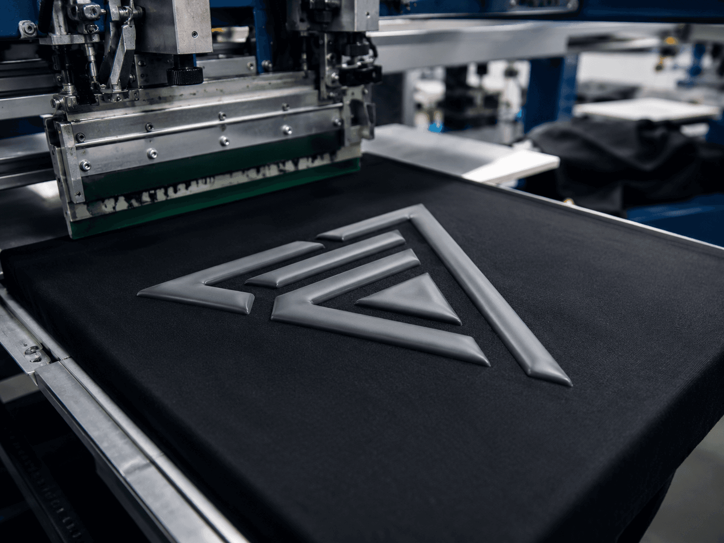 Team 01 High-Density Silicone Print craft detail