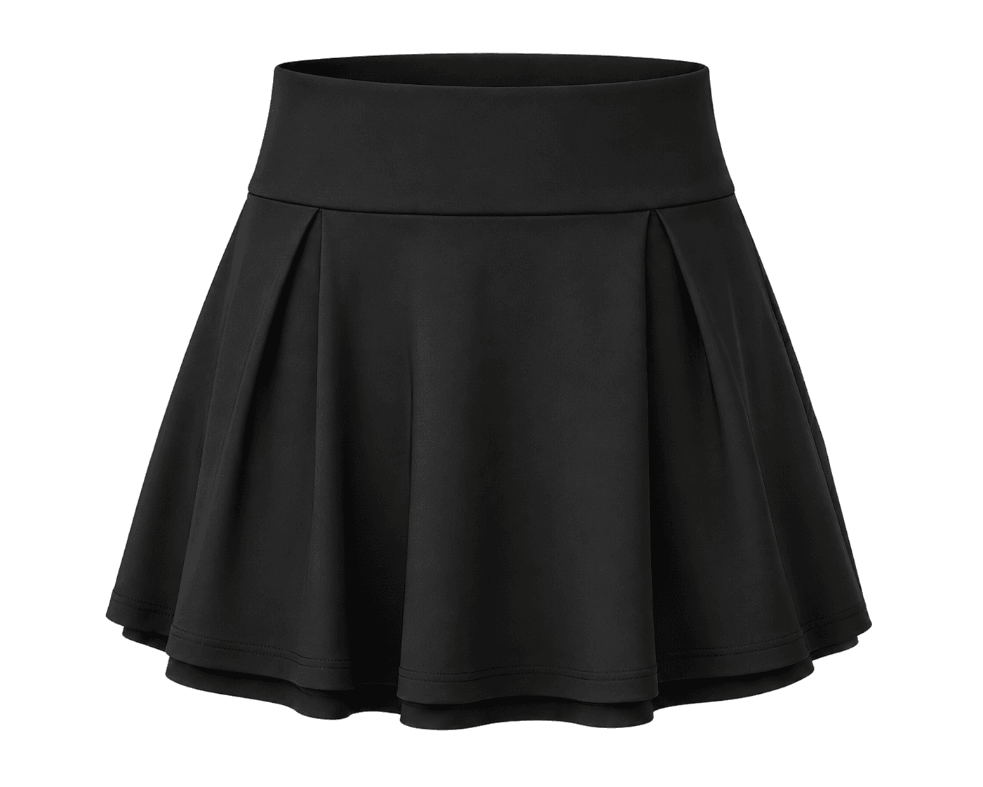 Pleated A-Line Skort fitness wear manufacturer - Forthright factory production detail