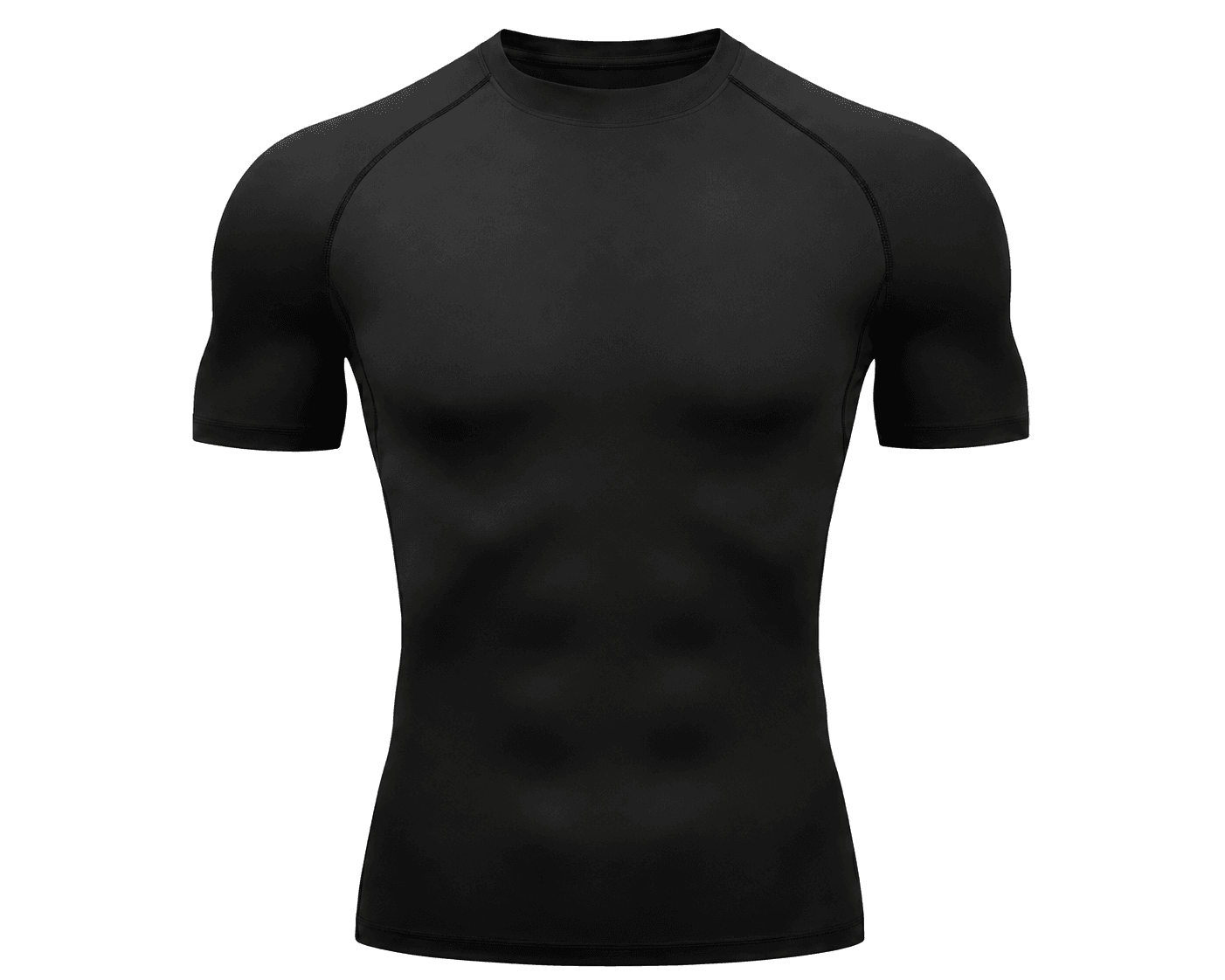 Raglan-Seam Crew-Neck Tee fitness wear manufacturer - Forthright factory production detail