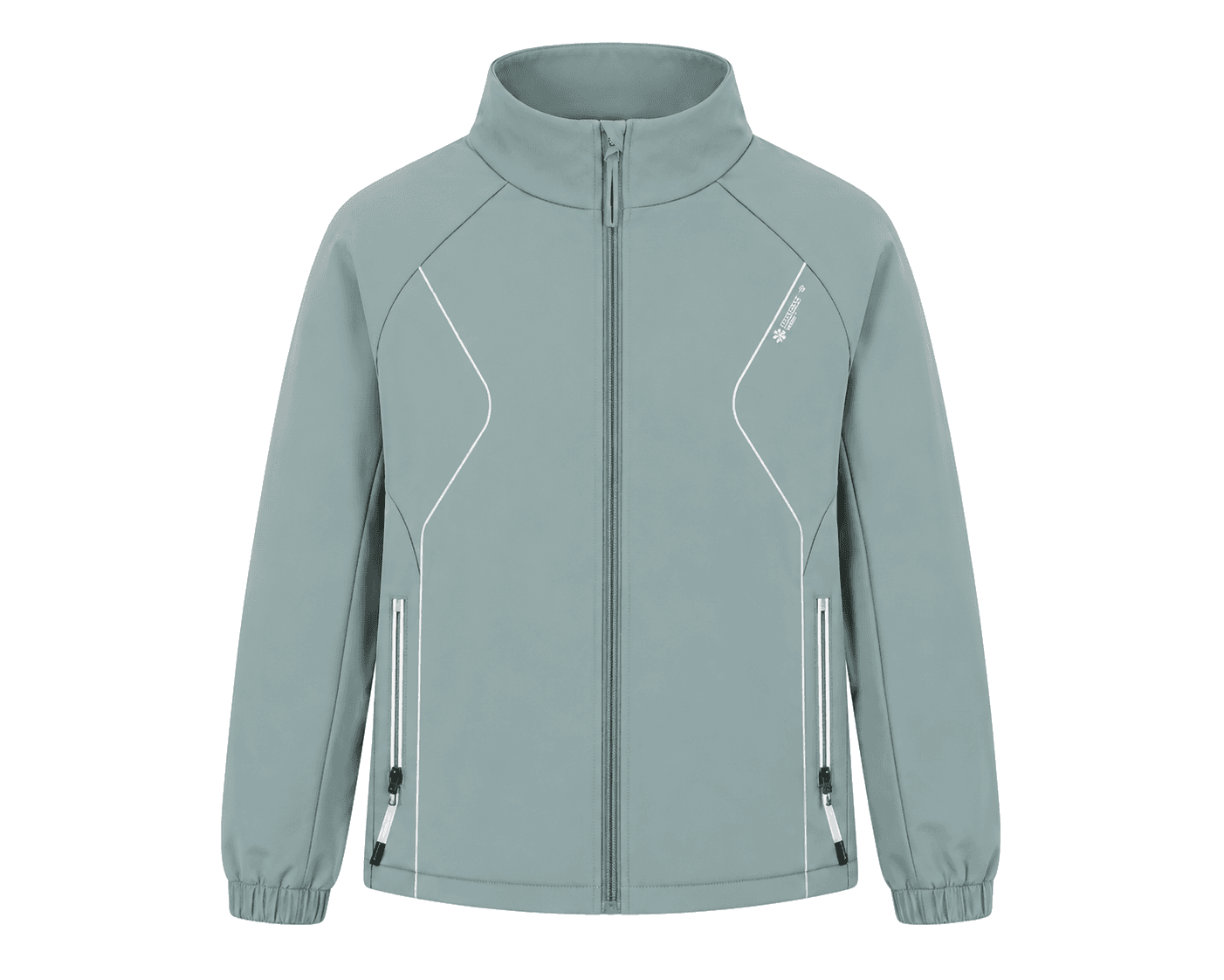 Contrast-Piped Stand-Collar Jacket lightweight jacket manufacturer - Forthright factory production detail
