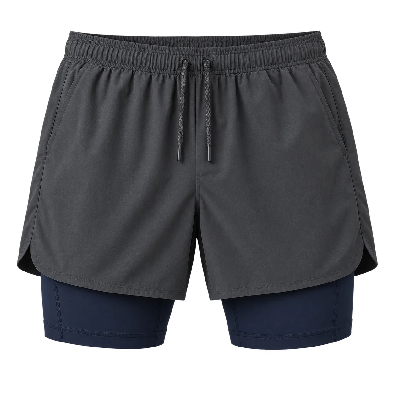 Two-in-One Running Shorts proposed front development rendering